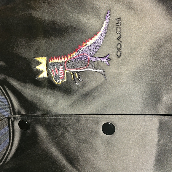 Coach x Basquait Satin Bomber Jacket - Picture 3 of 7